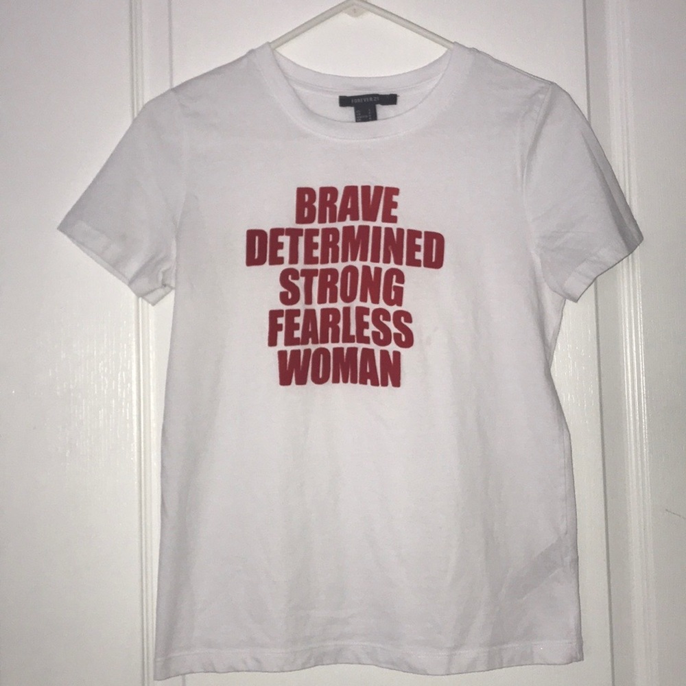 A empowering women’s shirt